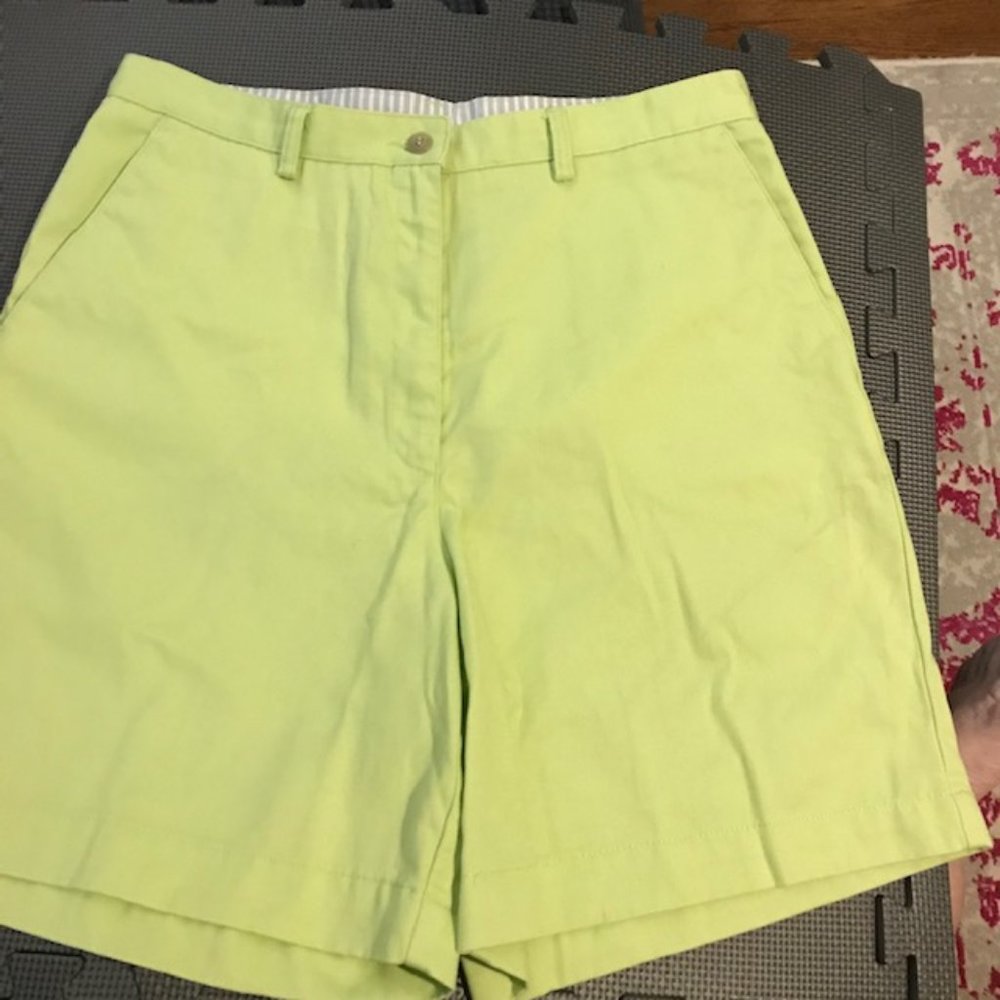 Liz Claiborne Flat Front Shorts